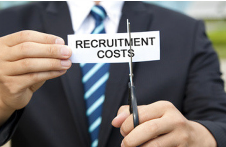 High cost of recruitment